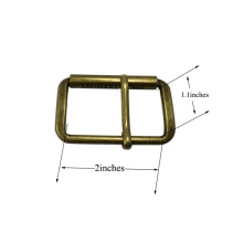 Acessórios de Moda Custom 2 Inches Brass Plaated Pin Belt Buckles